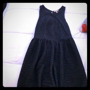 Textured ittle black dress size M from Nordstrom